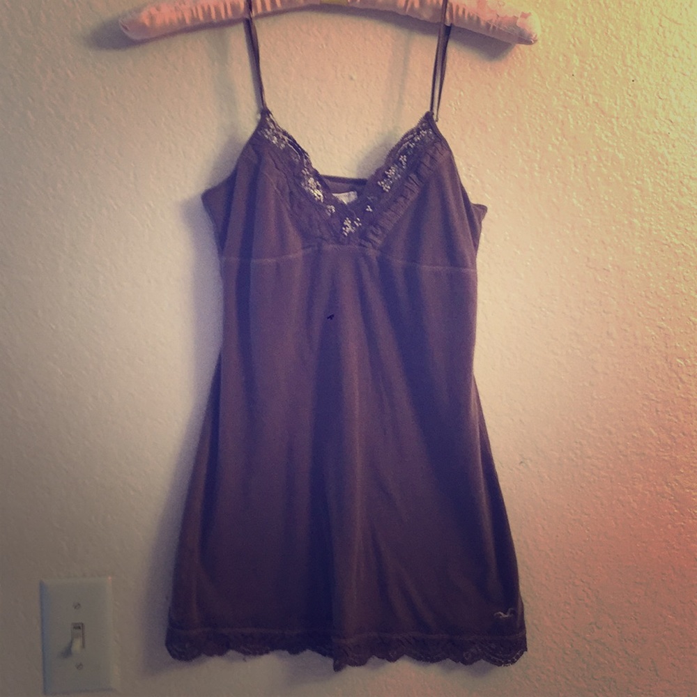 Hollister Juniors Size Medium Spaghetti Strap Tank